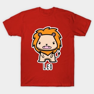 Leo zodiac teddy bear T-Shirt
